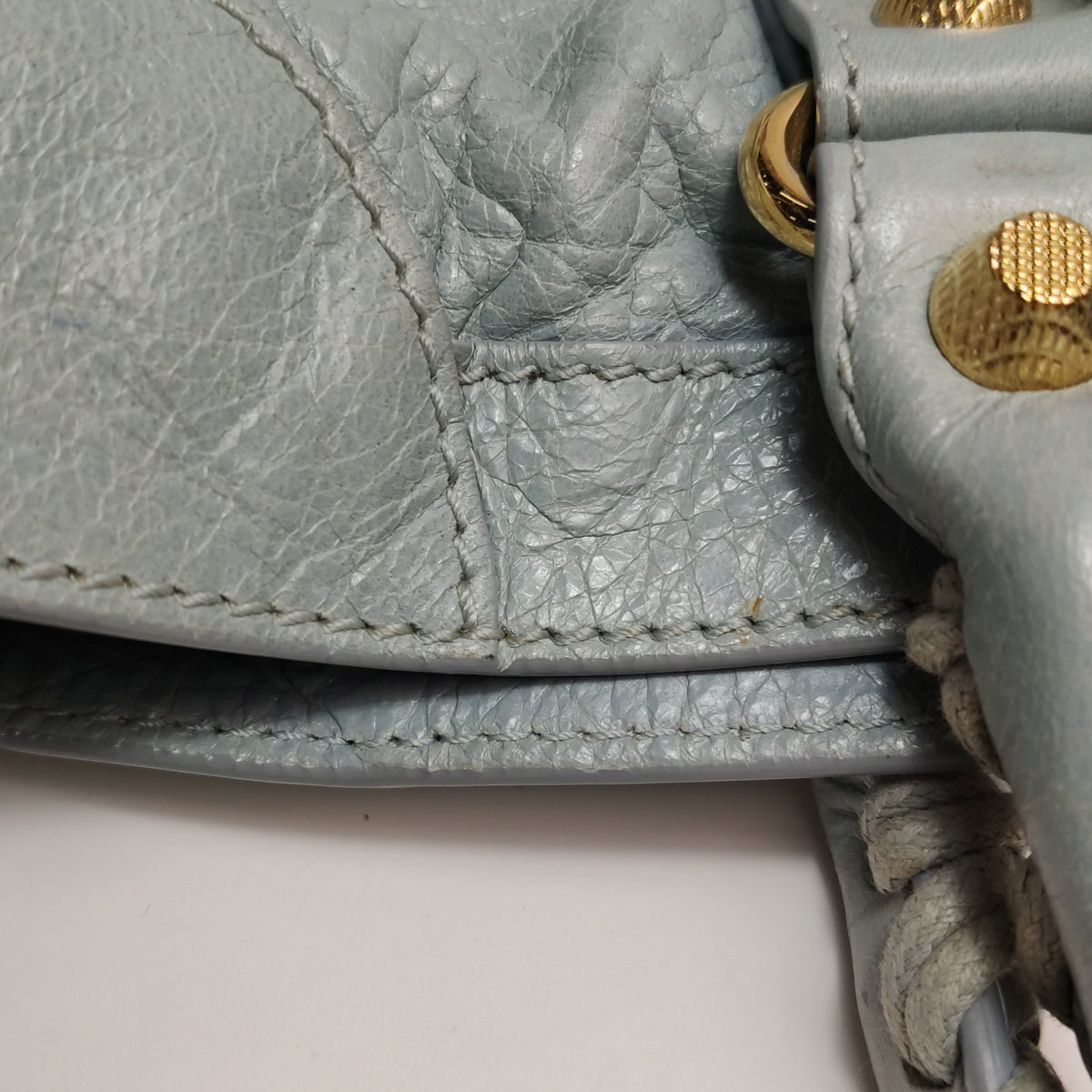 Balenciaga Classic City Medium Light Blue GHW 65468515