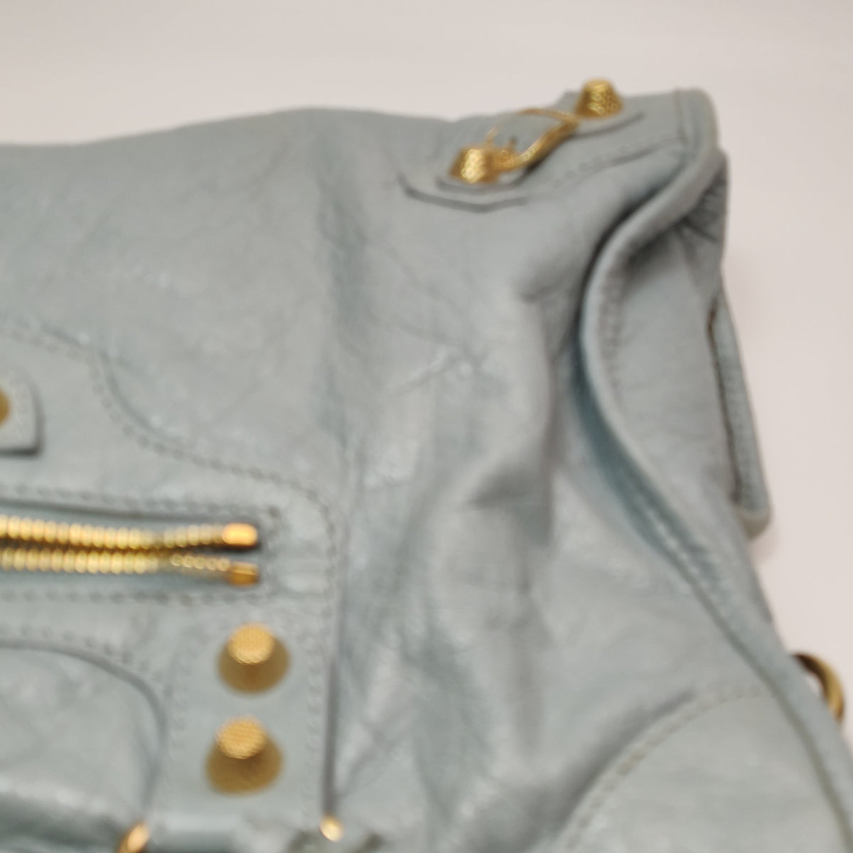 Balenciaga Classic City Medium Light Blue GHW 65468515
