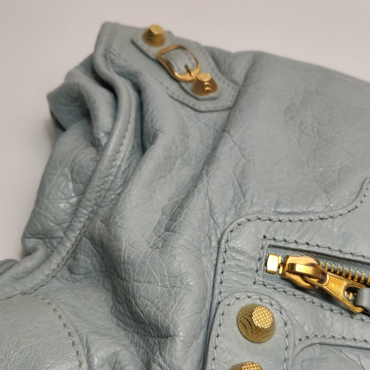Balenciaga Classic City Medium Light Blue GHW 65468515
