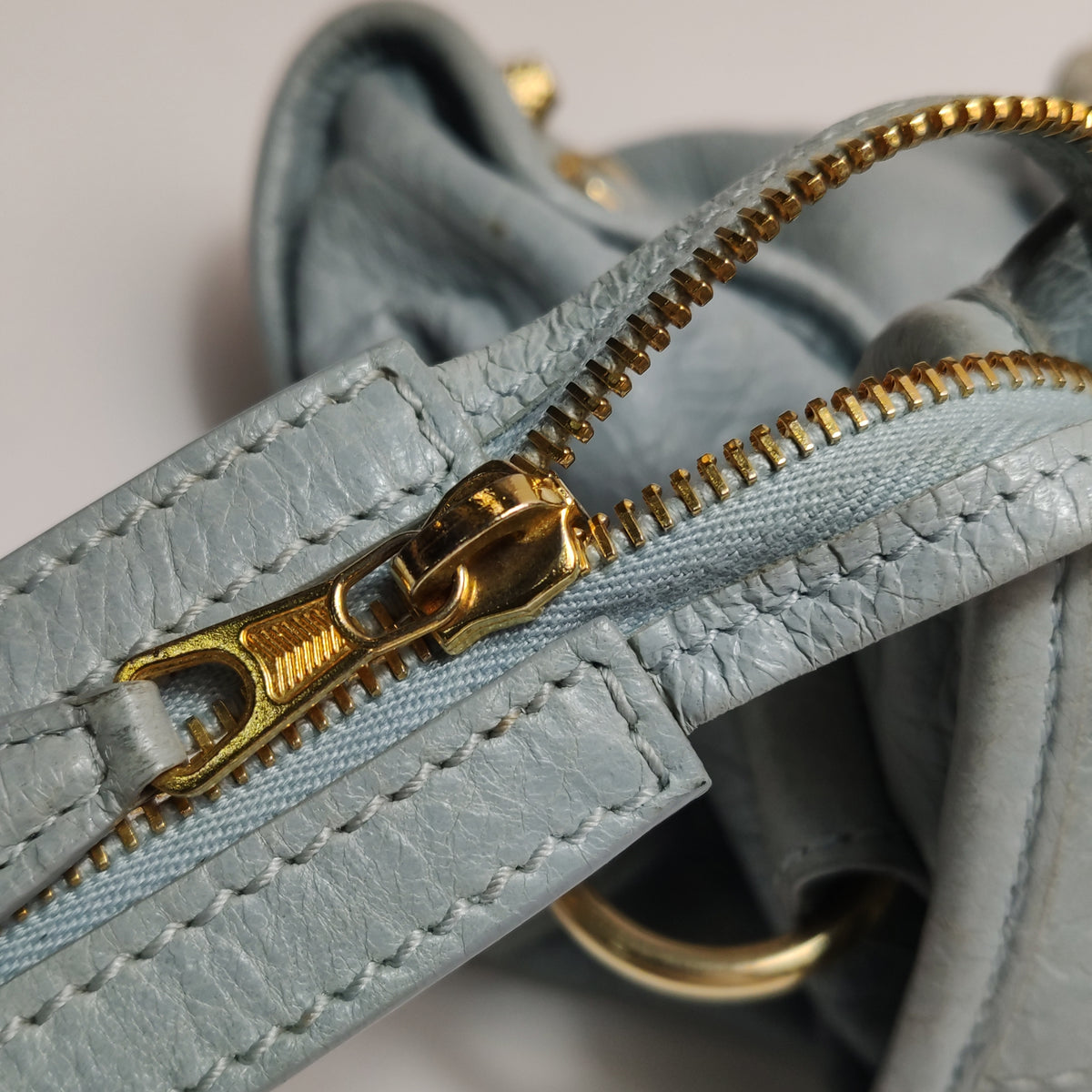 Balenciaga Classic City Medium Light Blue GHW 65468515