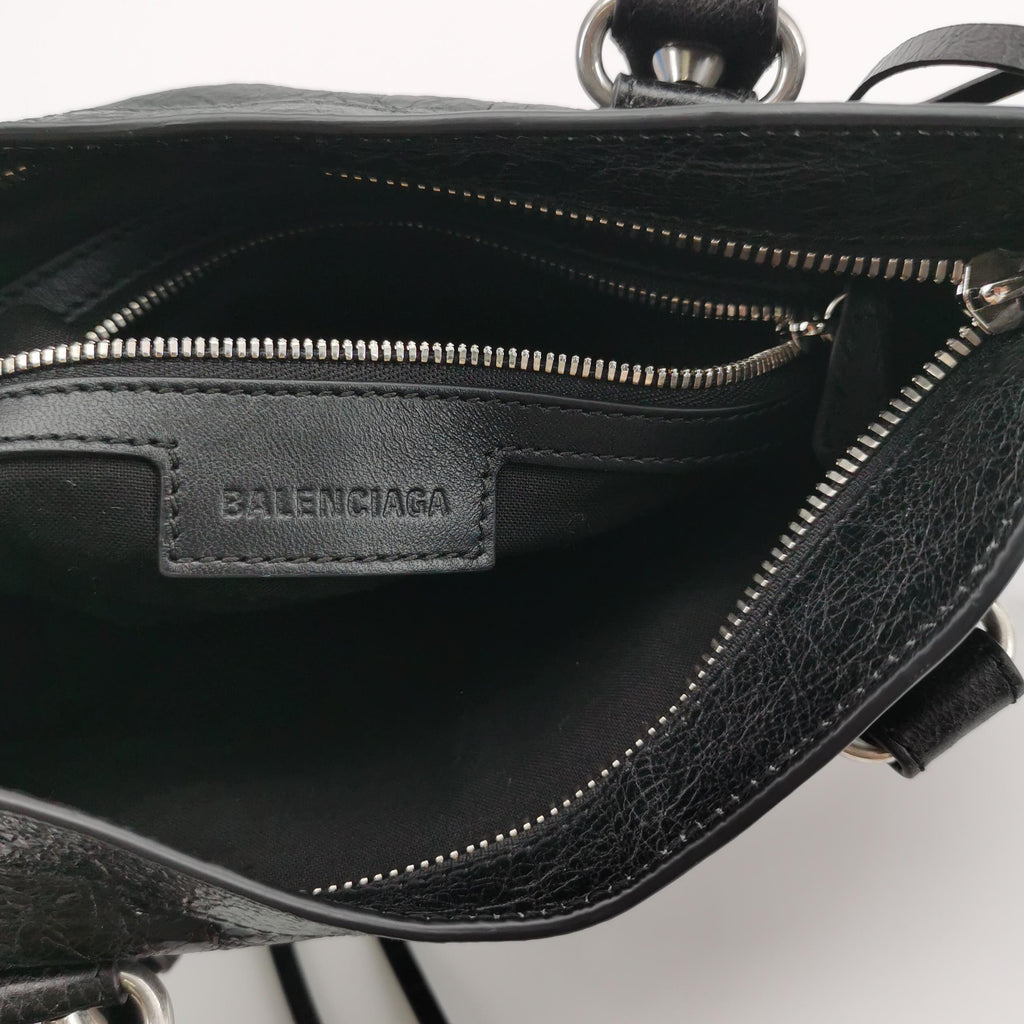 Balenciaga City Small Black SHW
