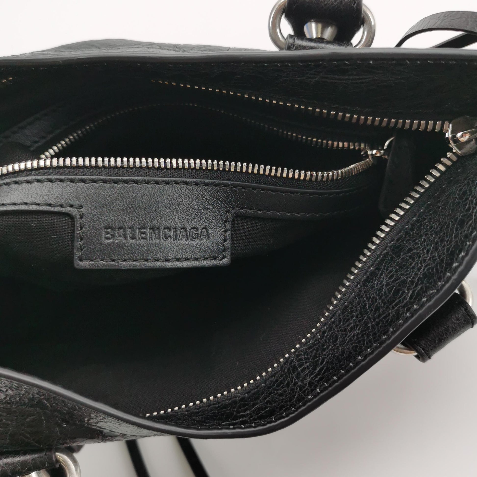 Balenciaga City Small Black SHW