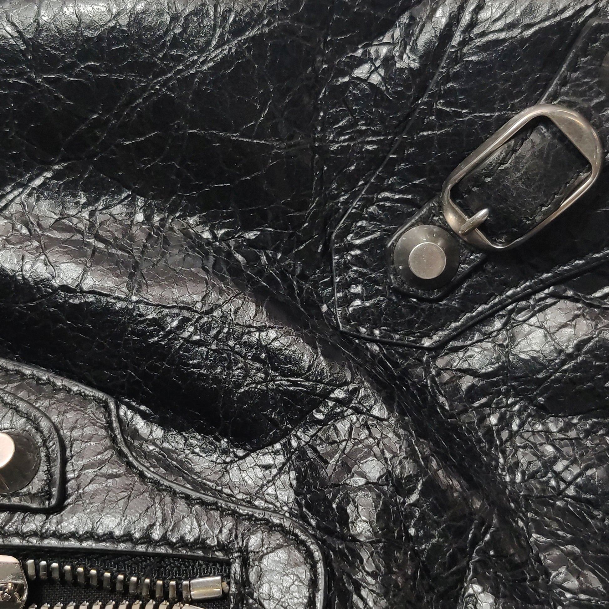 Balenciaga City Small Black SHW