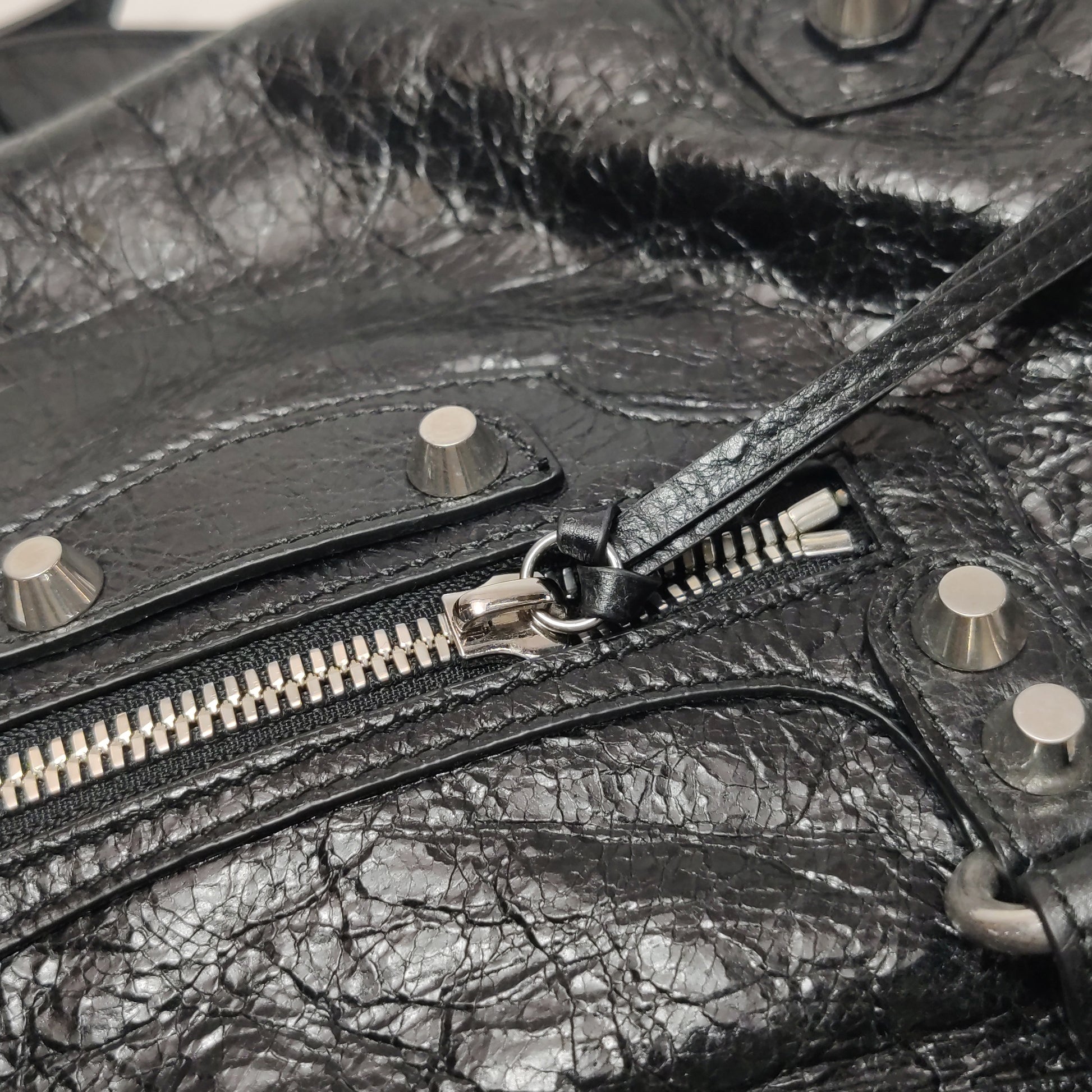 Balenciaga City Small Black SHW
