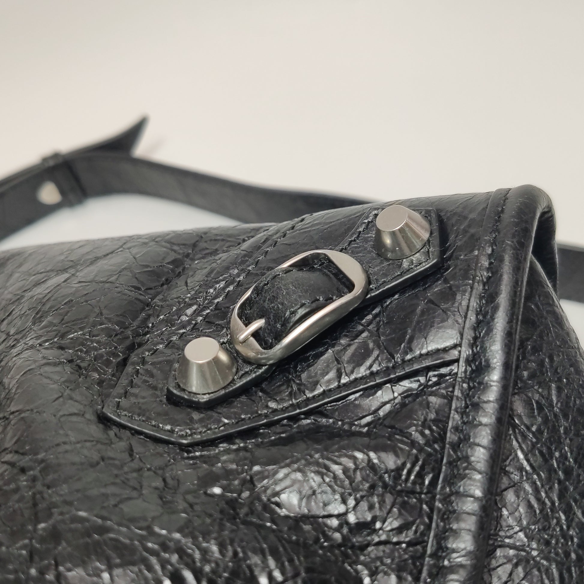 Balenciaga City Small Black SHW