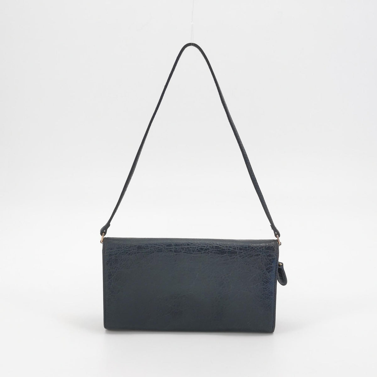 Balenciaga Continental Wallet on Strap Bag Gray