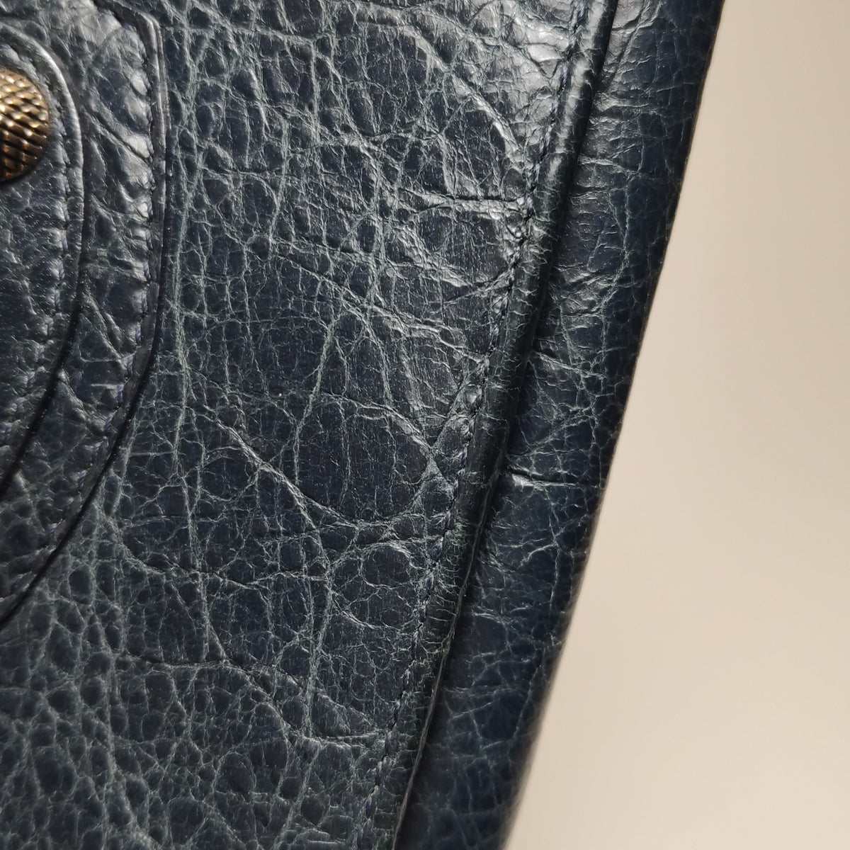 Balenciaga Continental Wallet on Strap Bag Gray