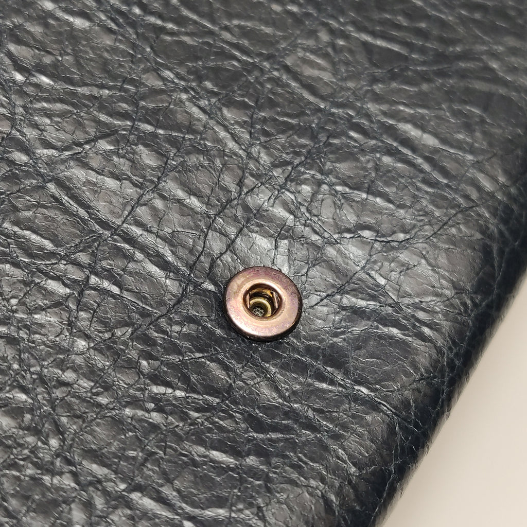 Balenciaga Continental Wallet on Strap Bag Gray