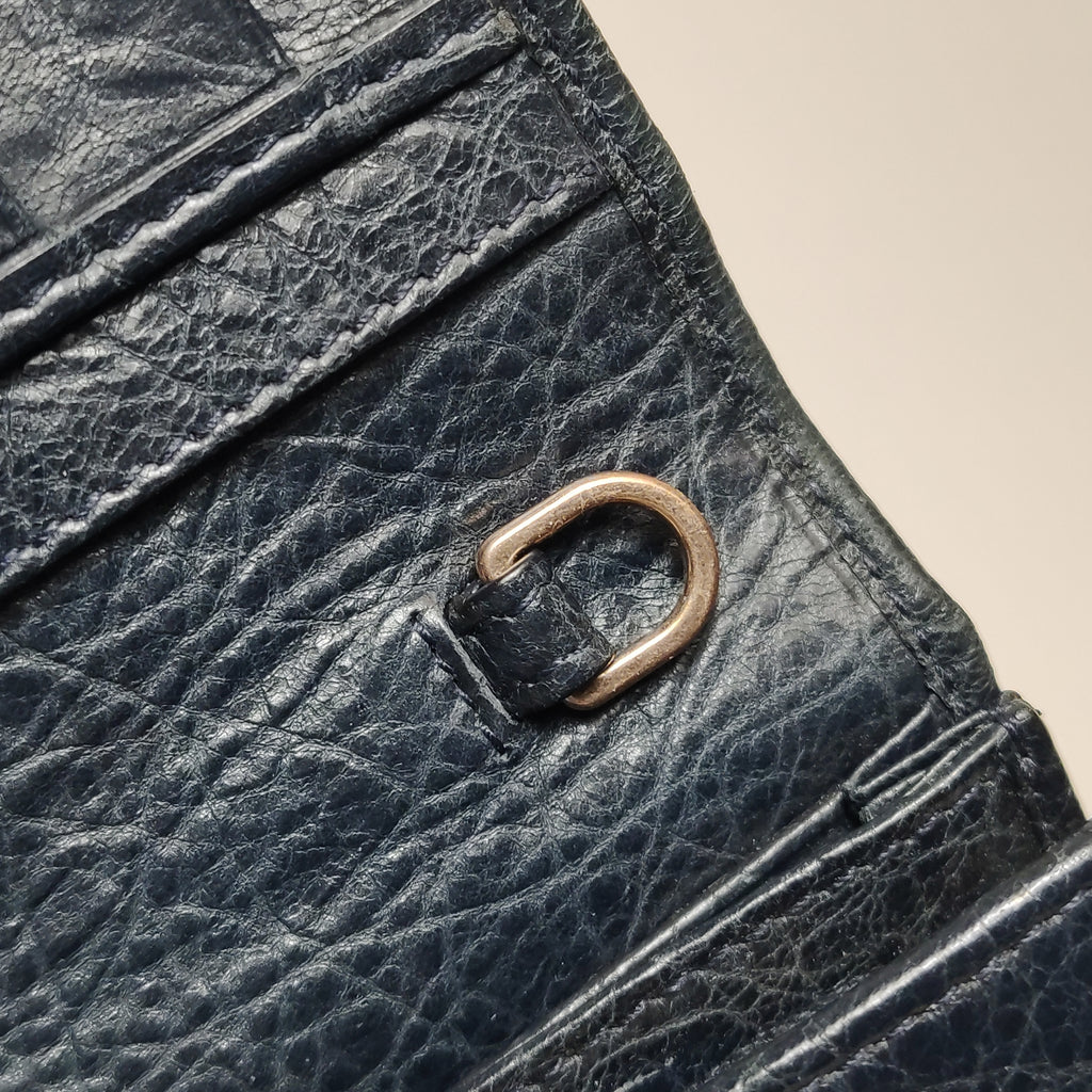 Balenciaga Continental Wallet on Strap Bag Gray