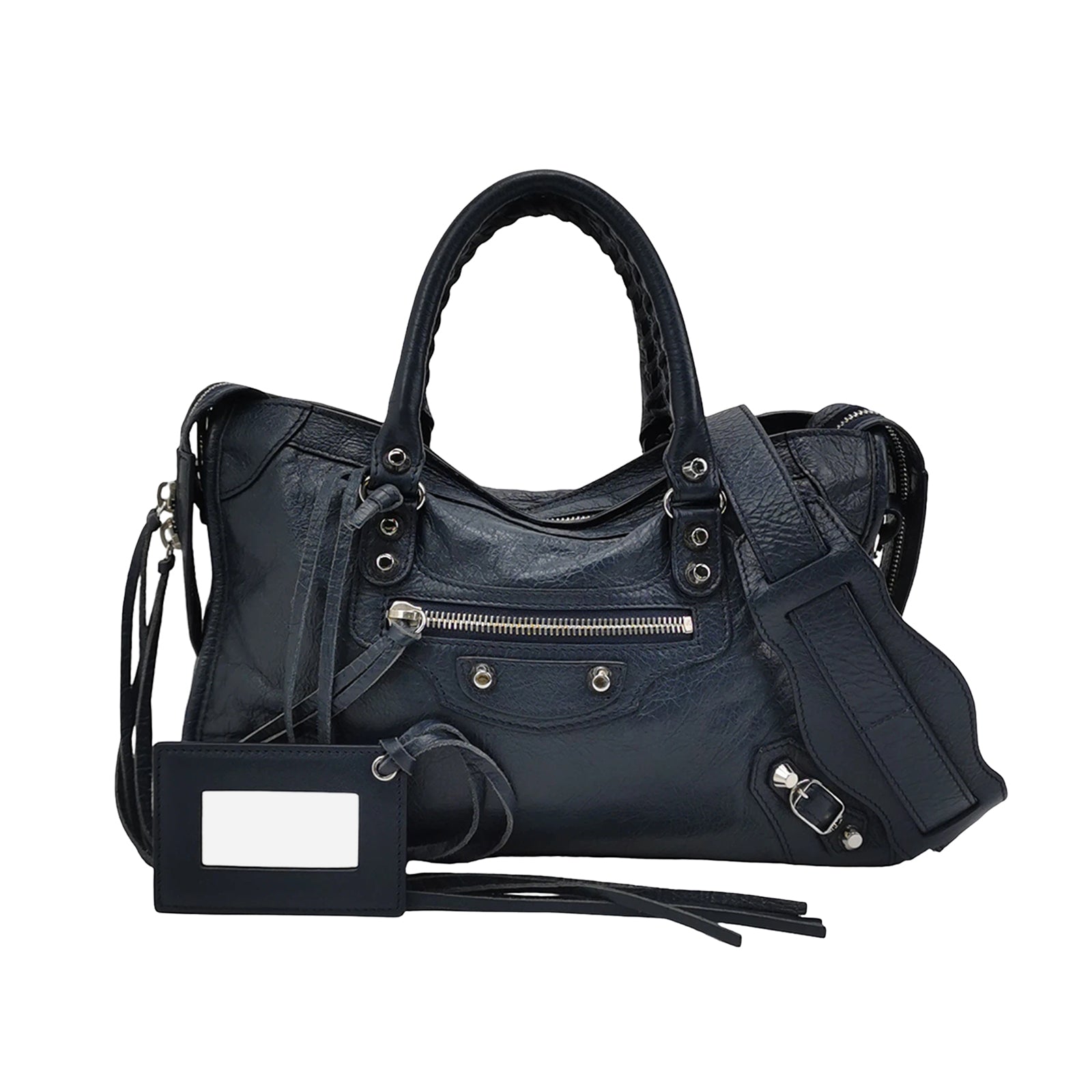Balenciaga Classic City Small Dark Blue