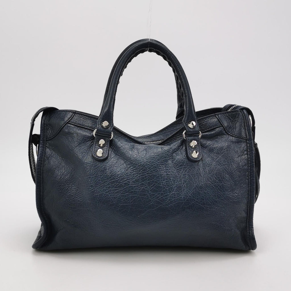 Balenciaga Classic City Small Dark Blue