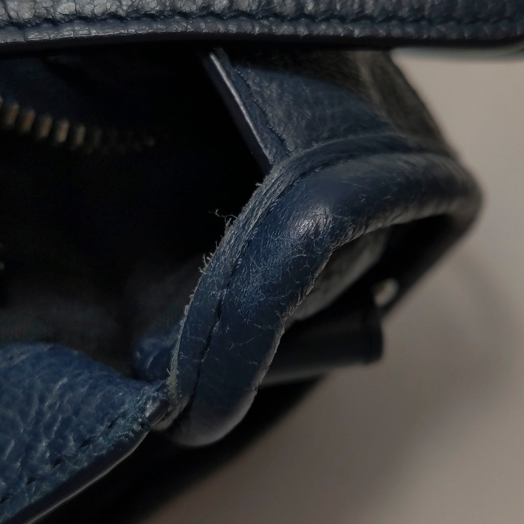 Balenciaga Classic City Small Dark Blue