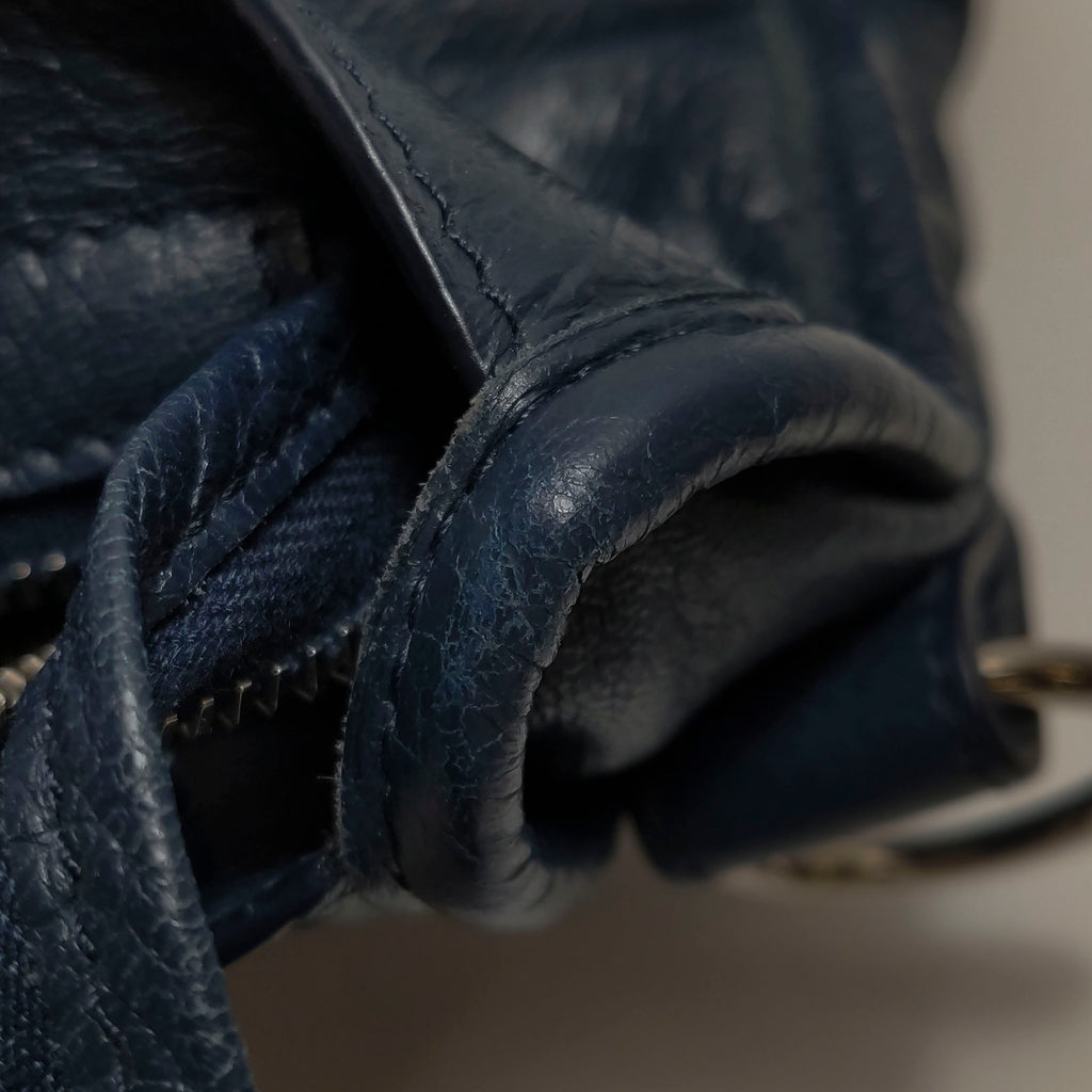 Balenciaga Classic City Small Dark Blue