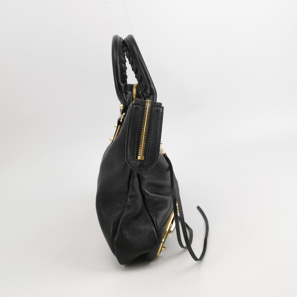 Balenciaga Town Classic Metallic Edge Black
