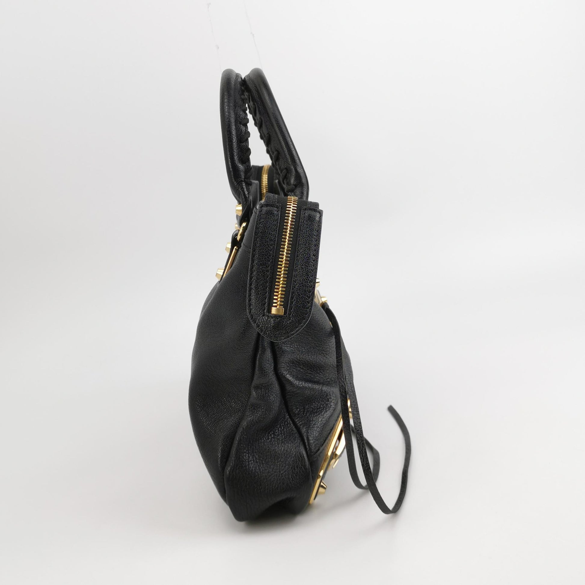 Balenciaga Town Classic Metallic Edge Black