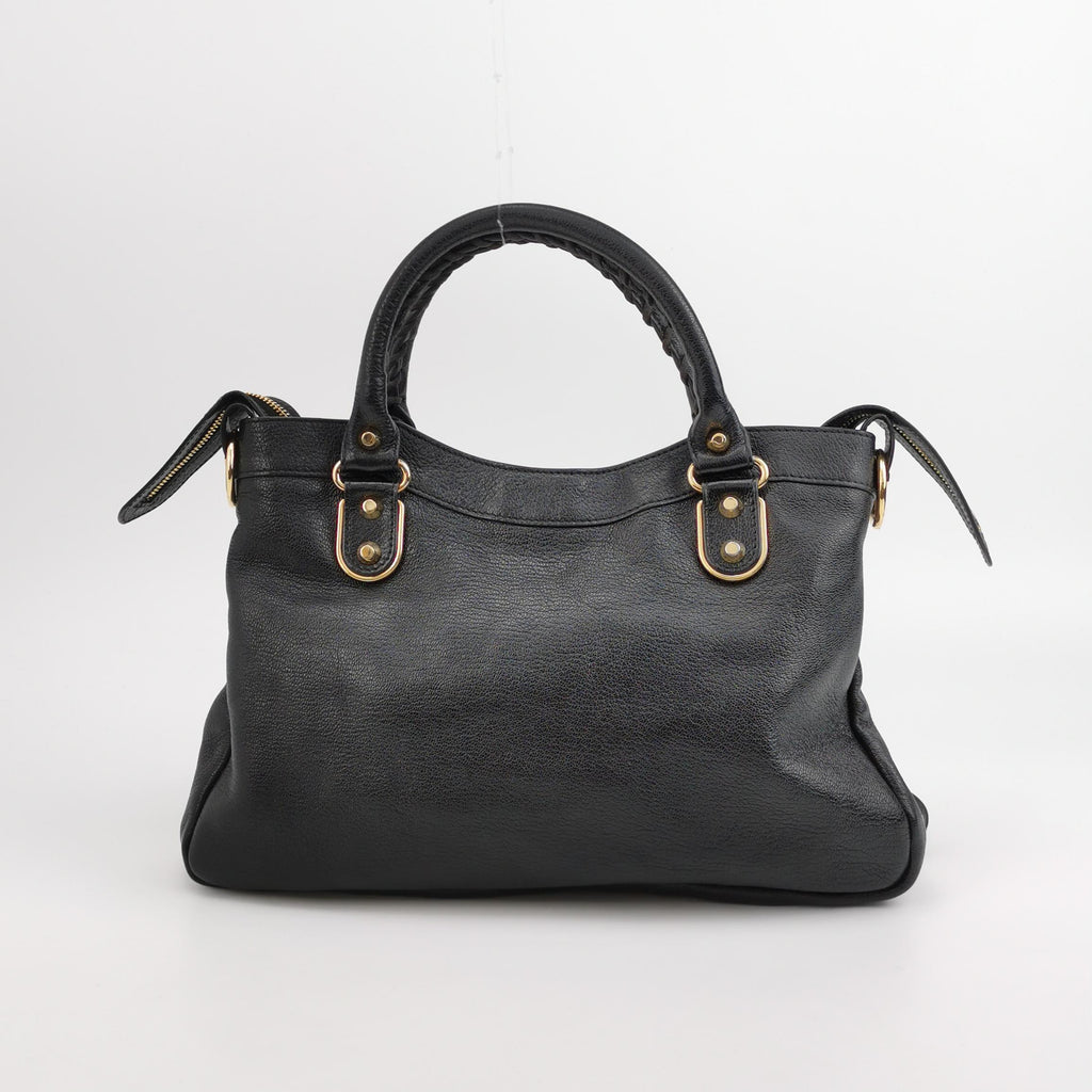 Balenciaga Town Classic Metallic Edge Black