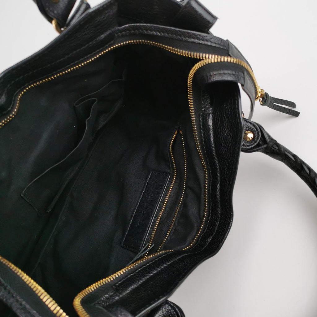 Balenciaga Town Classic Metallic Edge Black