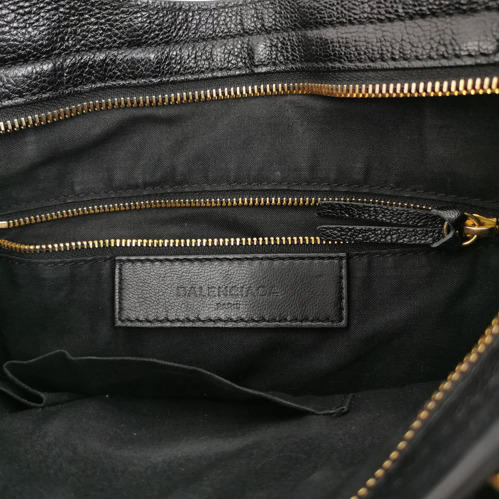 Balenciaga Town Classic Metallic Edge Black