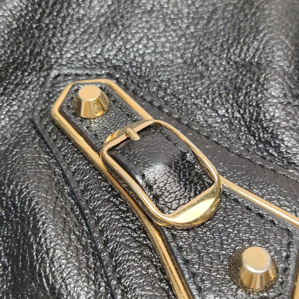 Balenciaga Town Classic Metallic Edge Black