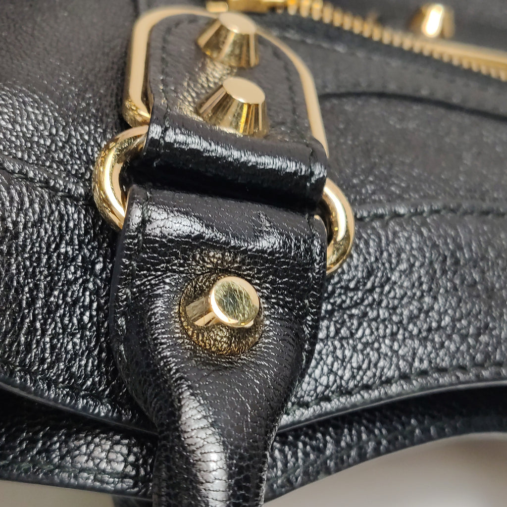 Balenciaga Town Classic Metallic Edge Black