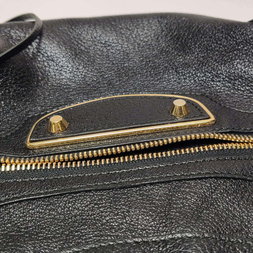 Balenciaga Town Classic Metallic Edge Black