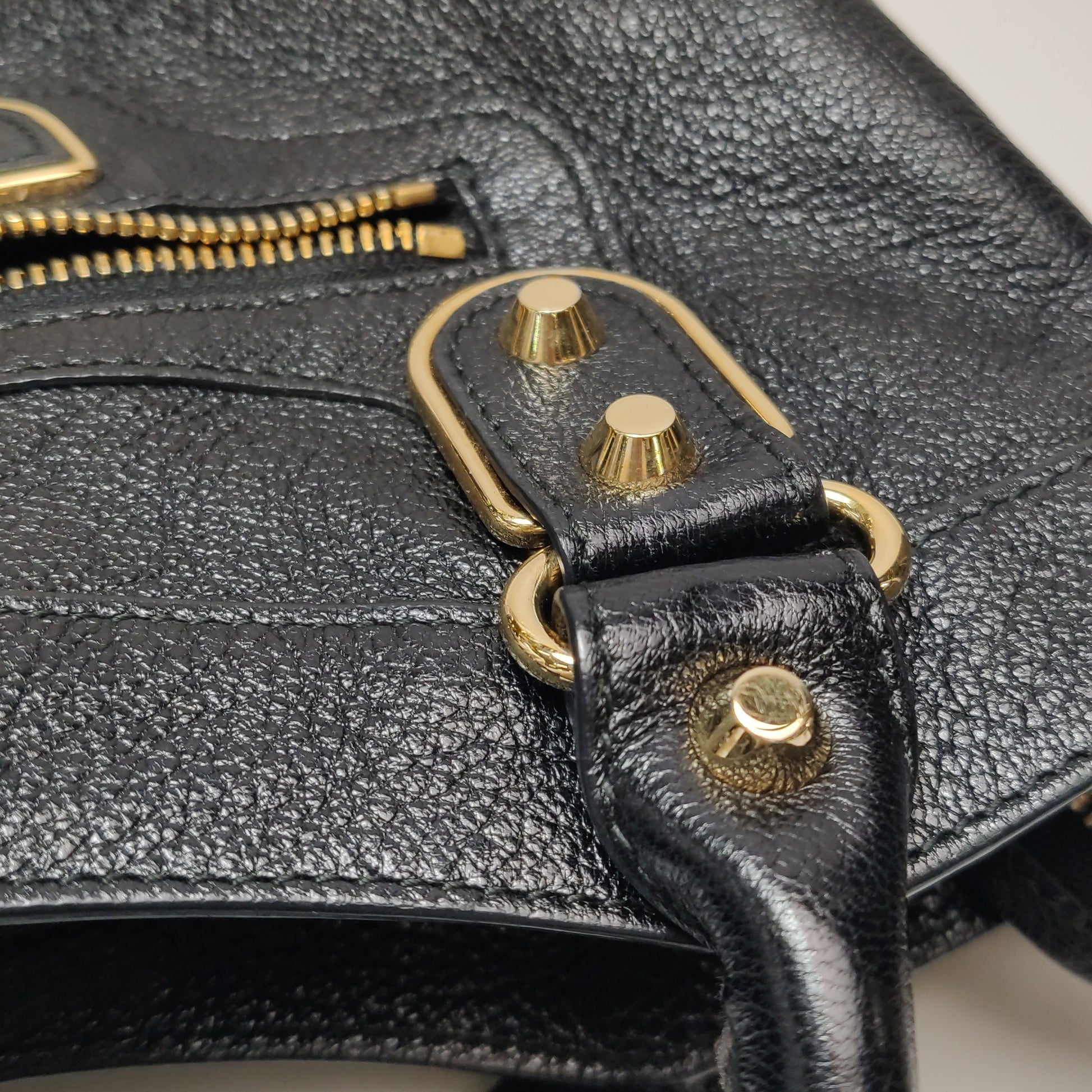 Balenciaga Town Classic Metallic Edge Black