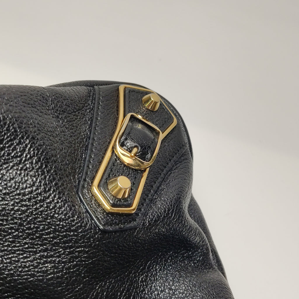 Balenciaga Town Classic Metallic Edge Black