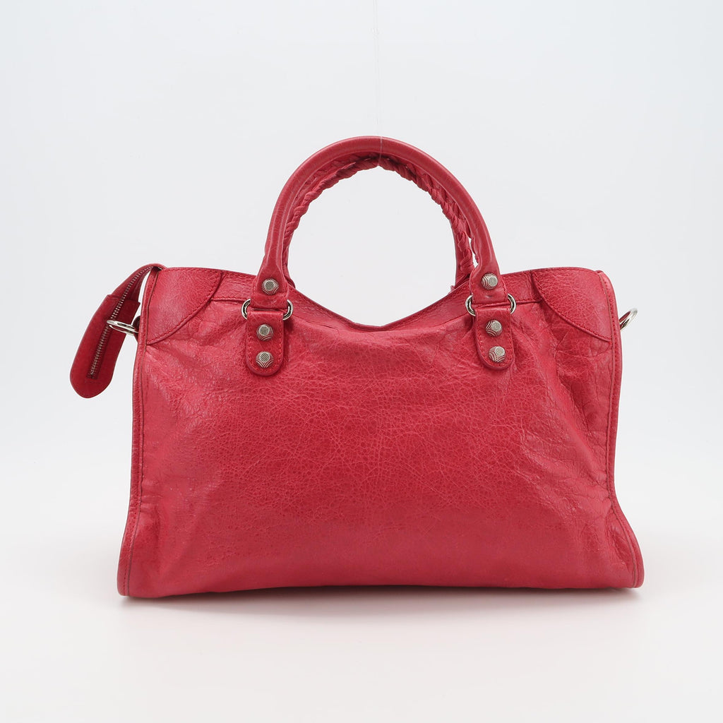 Balenciaga Giant City Medium Red
