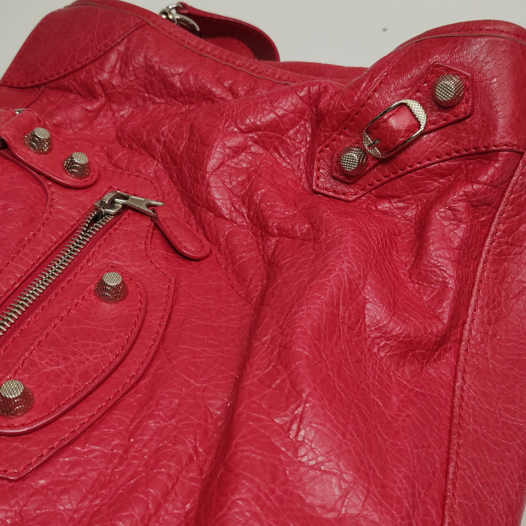 Balenciaga Giant City Medium Red