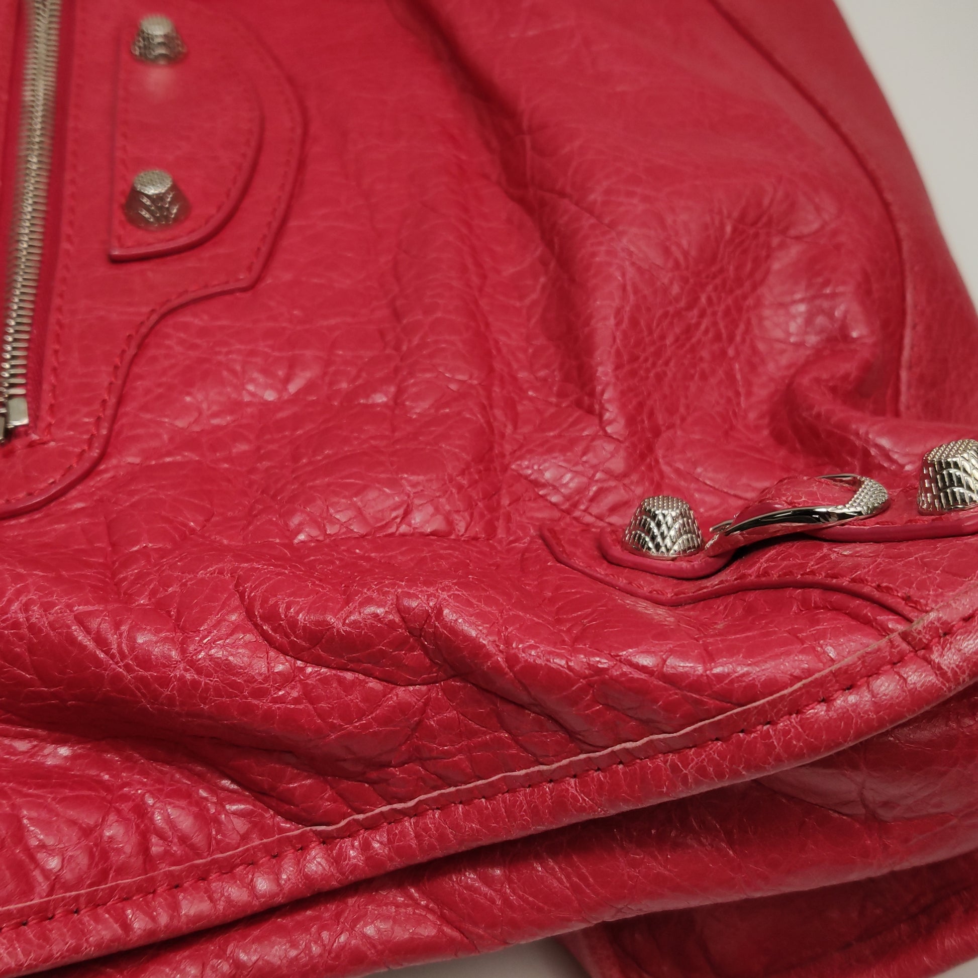 Balenciaga Giant City Medium Red