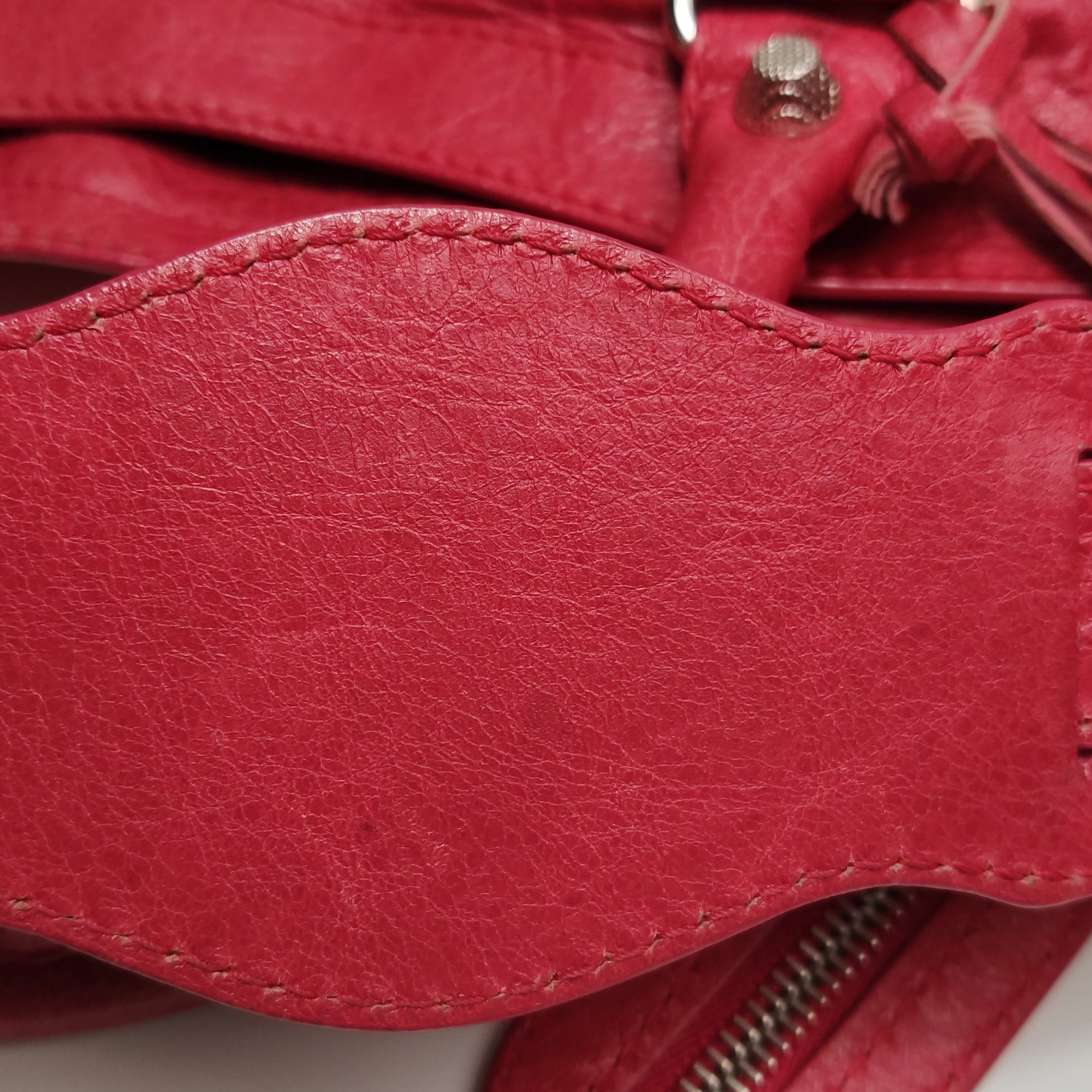 Balenciaga Giant City Medium Red