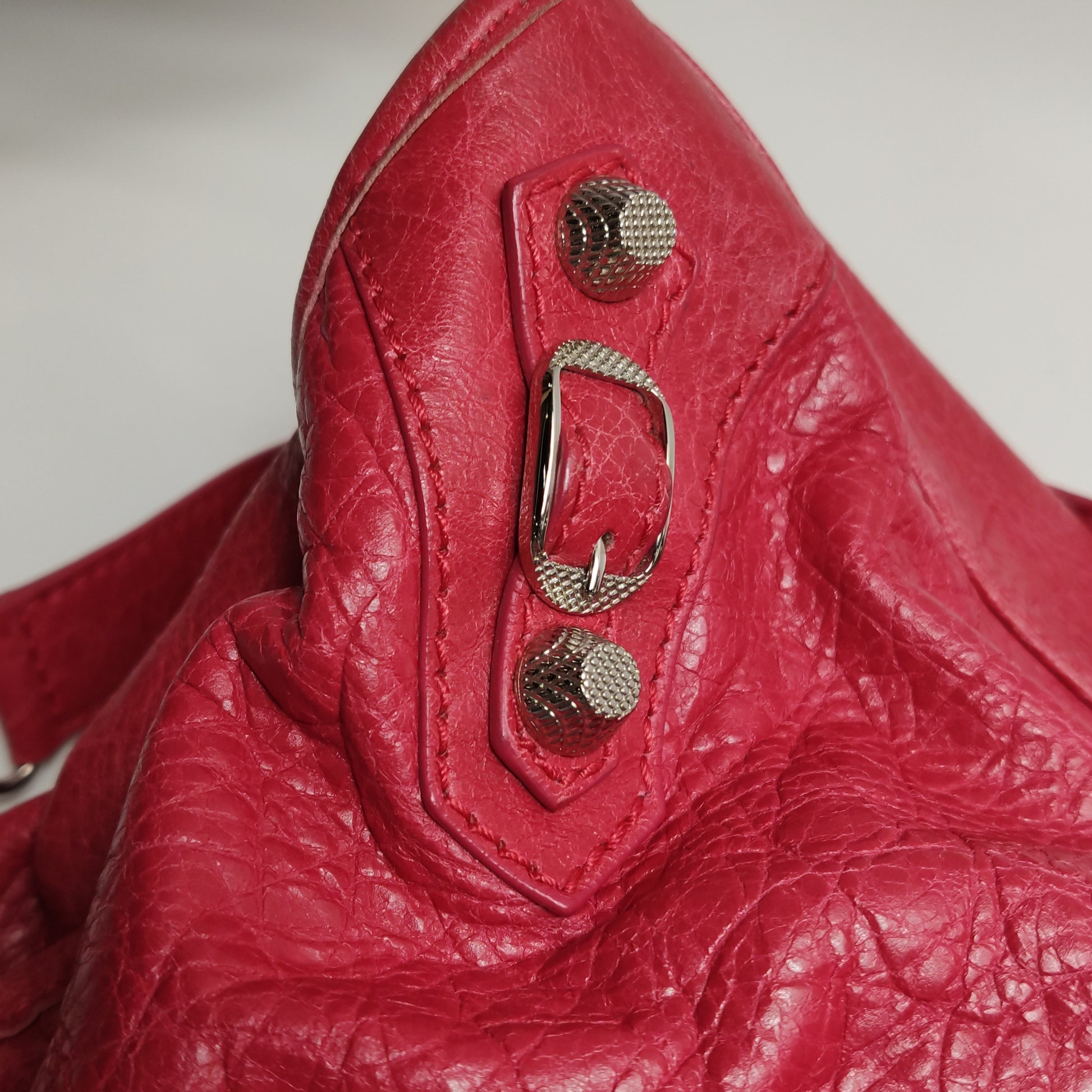 Balenciaga Giant City Medium Red