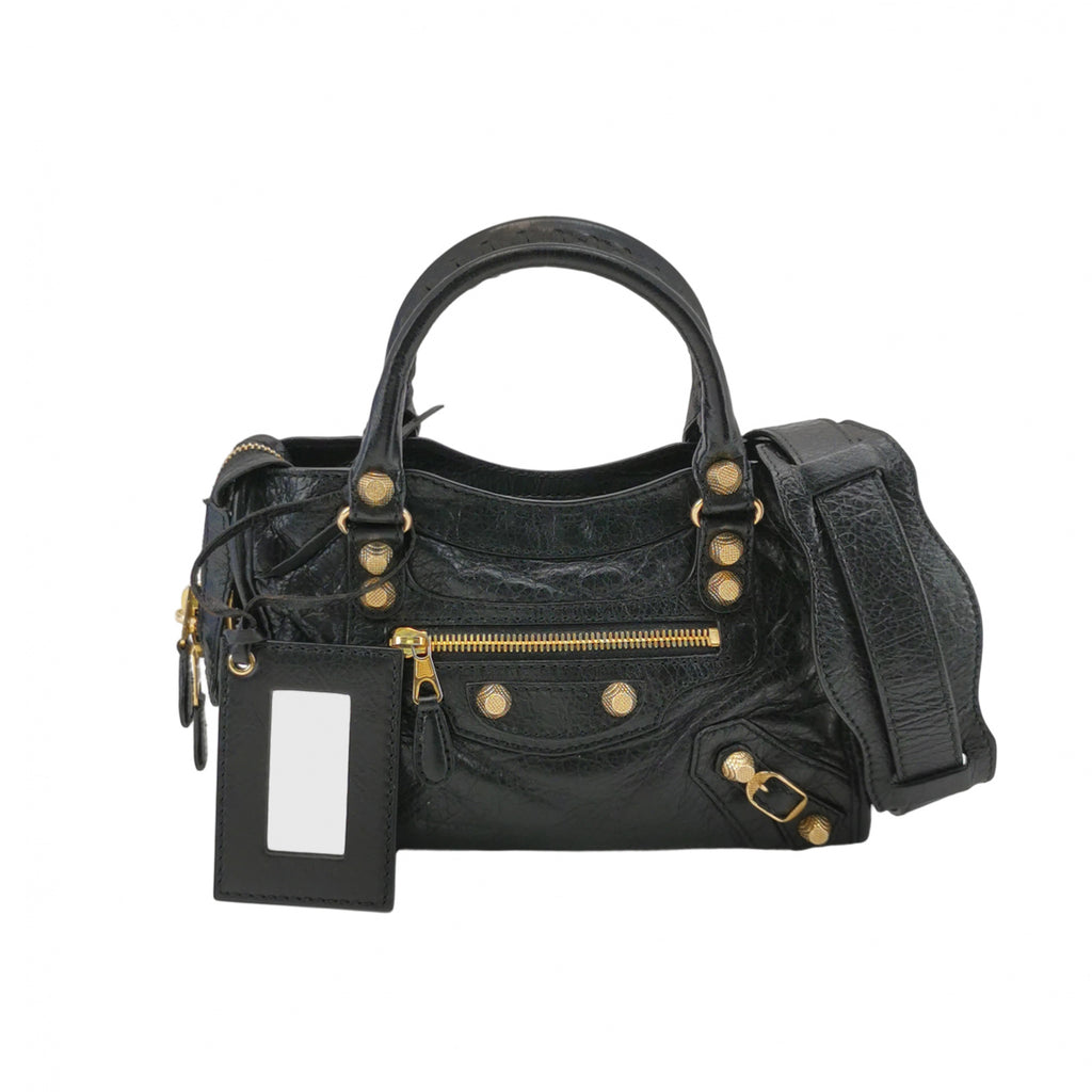 Balenciaga Mini City Giant Black