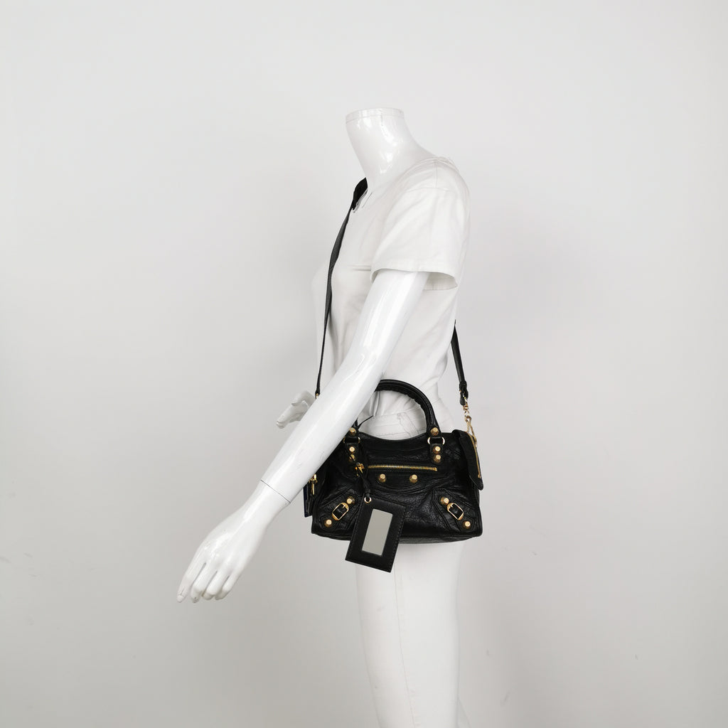 Balenciaga Mini City Giant Black