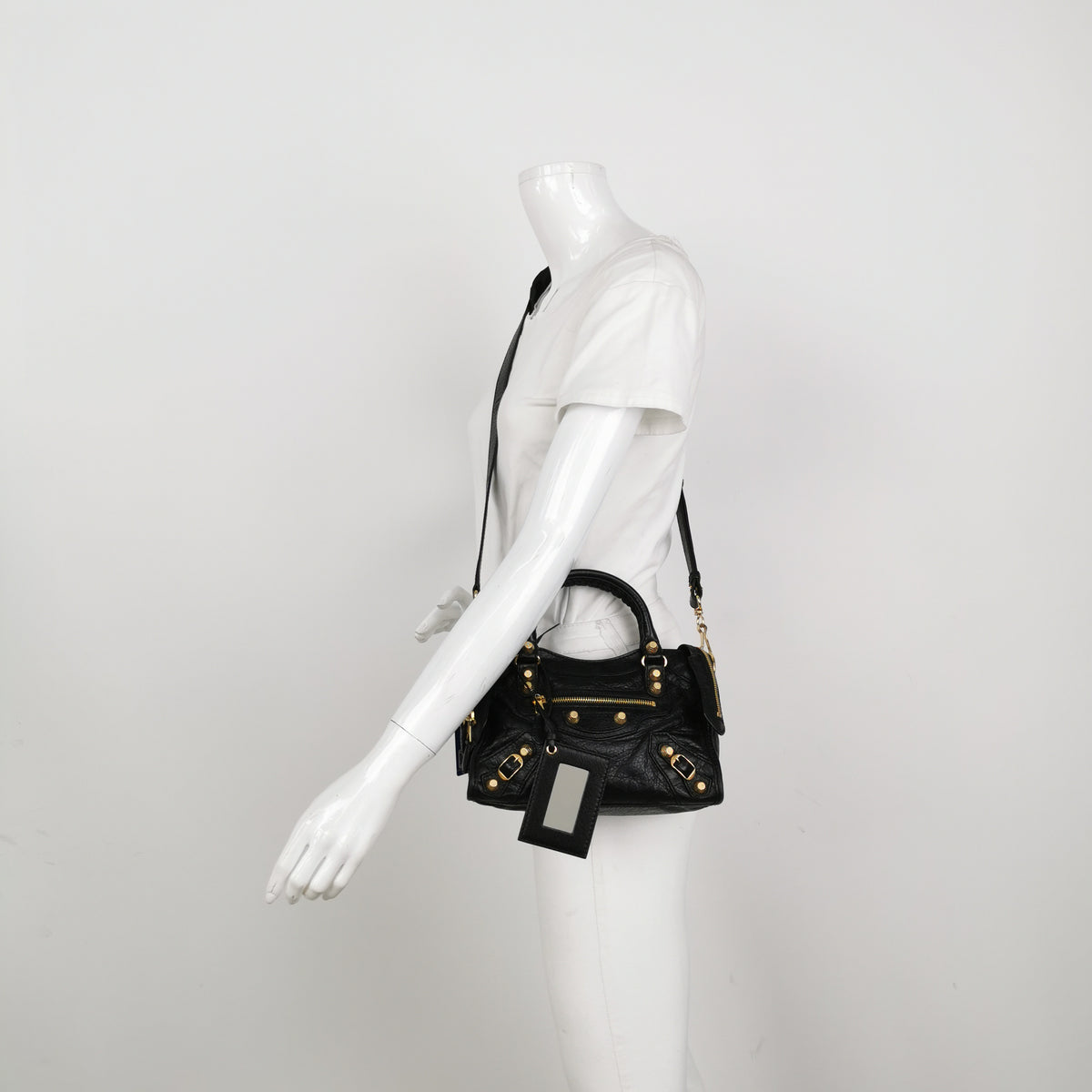 Balenciaga Mini City Giant Black