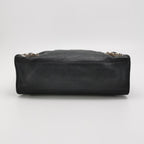 Balenciaga City Medium Metallic Edge Black GHW