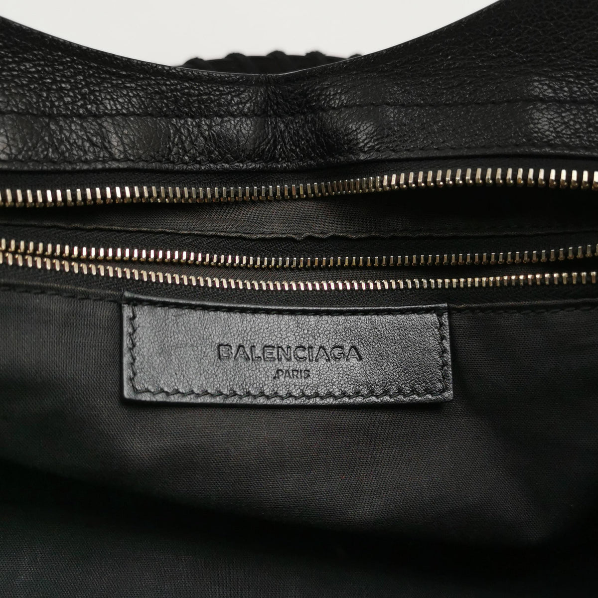 Balenciaga City Medium Metallic Edge Black GHW
