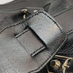 Balenciaga City Medium Metallic Edge Black GHW