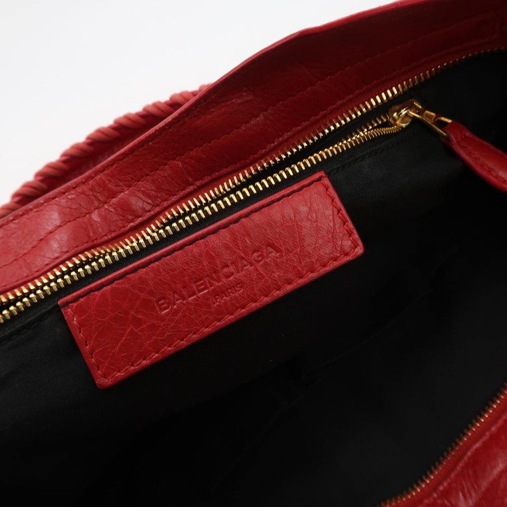 Balenciaga Classic City Medium GHW Red