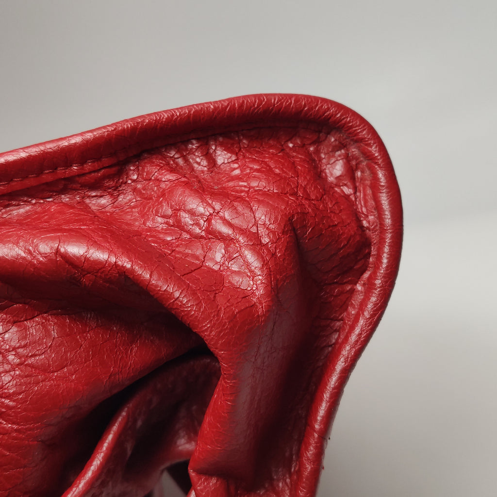 Balenciaga Classic City Medium GHW Red