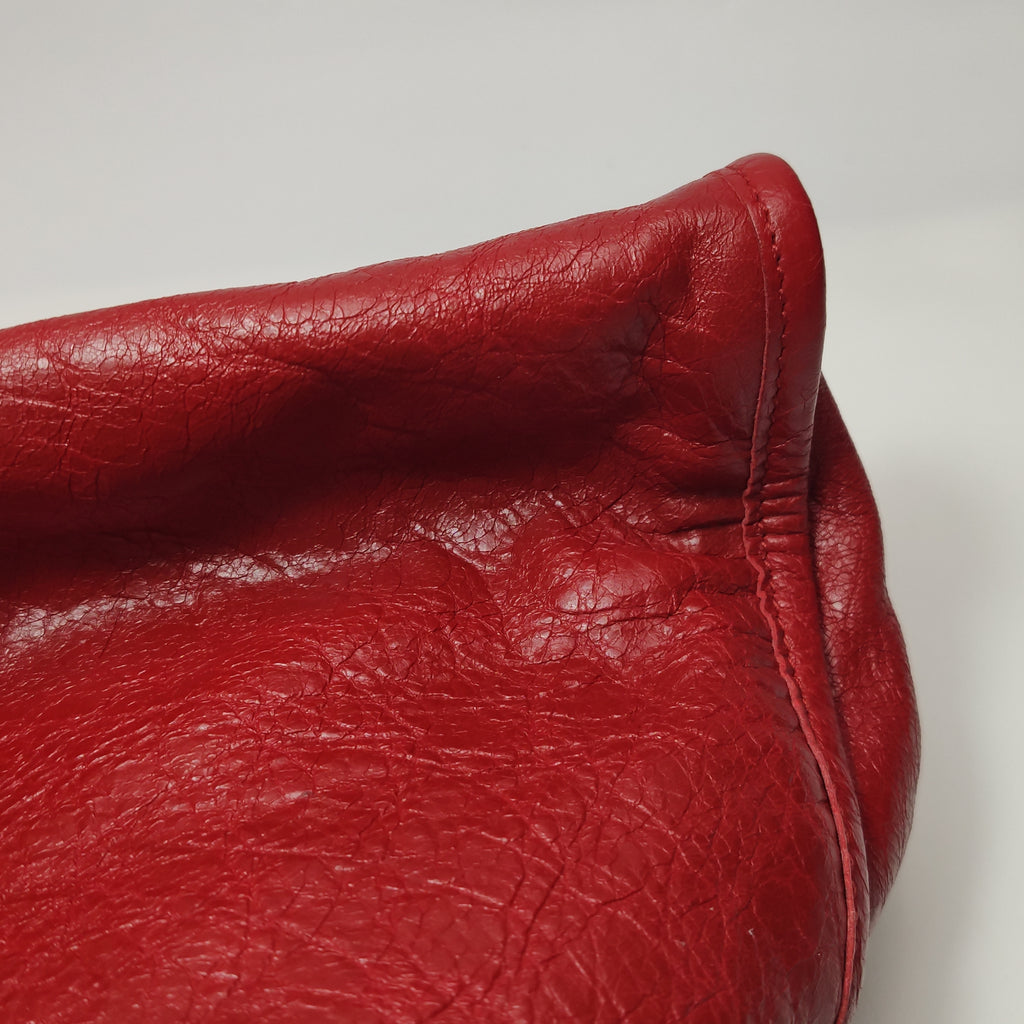 Balenciaga Classic City Medium GHW Red