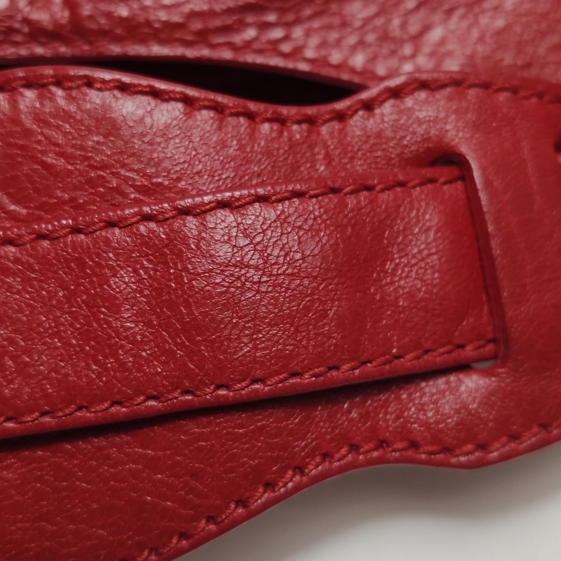 Balenciaga Classic City Medium GHW Red