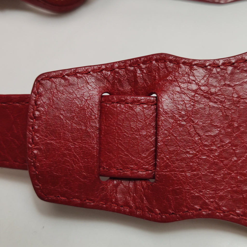 Balenciaga Classic City Medium GHW Red