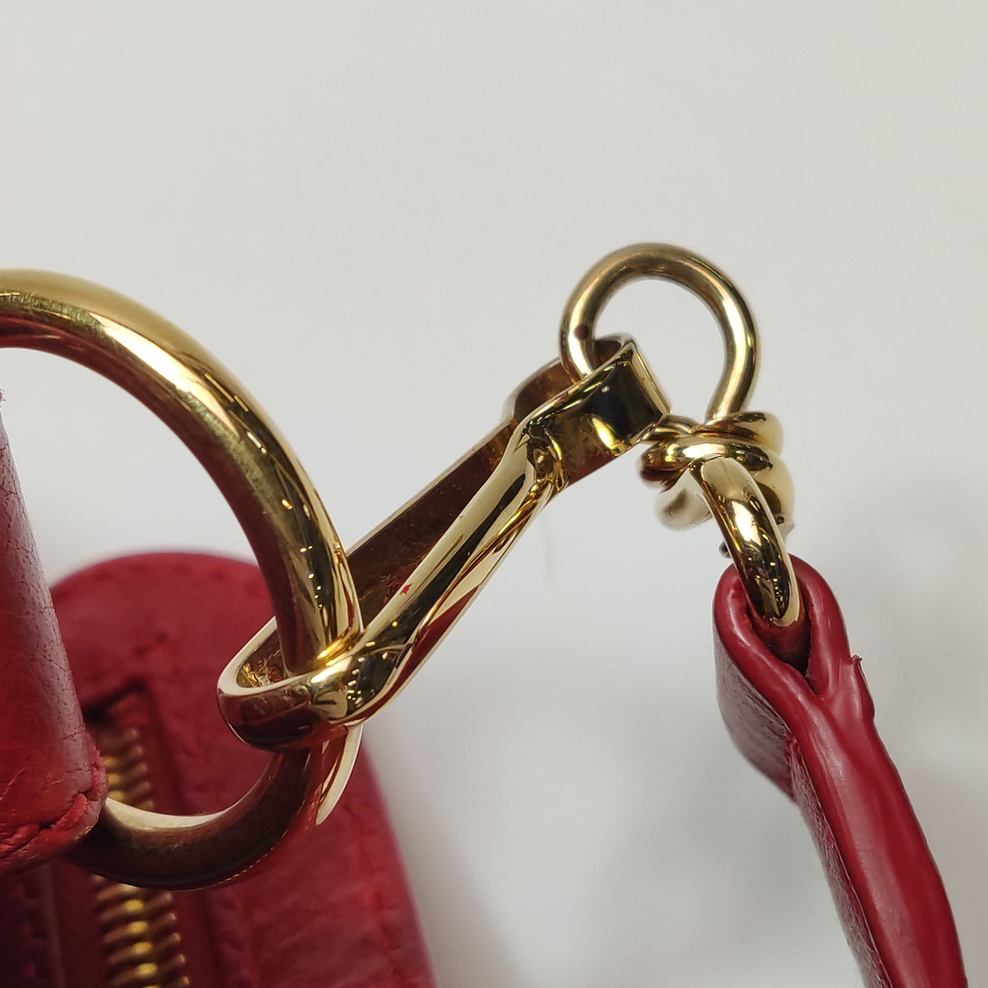 Balenciaga Classic City Medium GHW Red