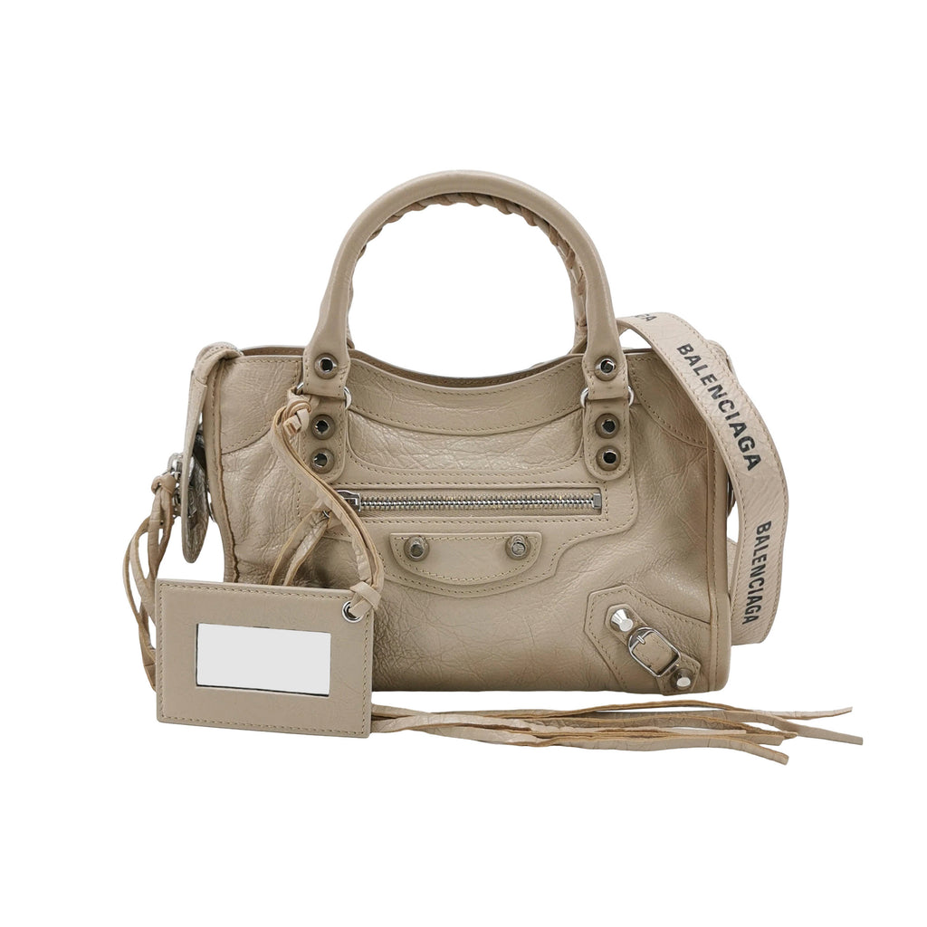 Balenciaga Classic Mini City Light Beige
