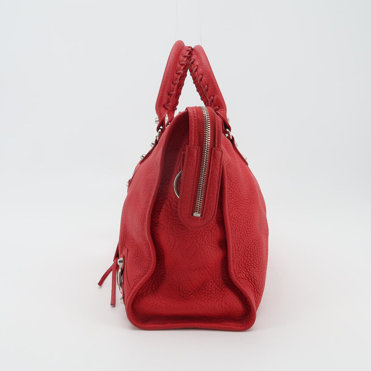Balenciaga Classic City Medium Grained Red