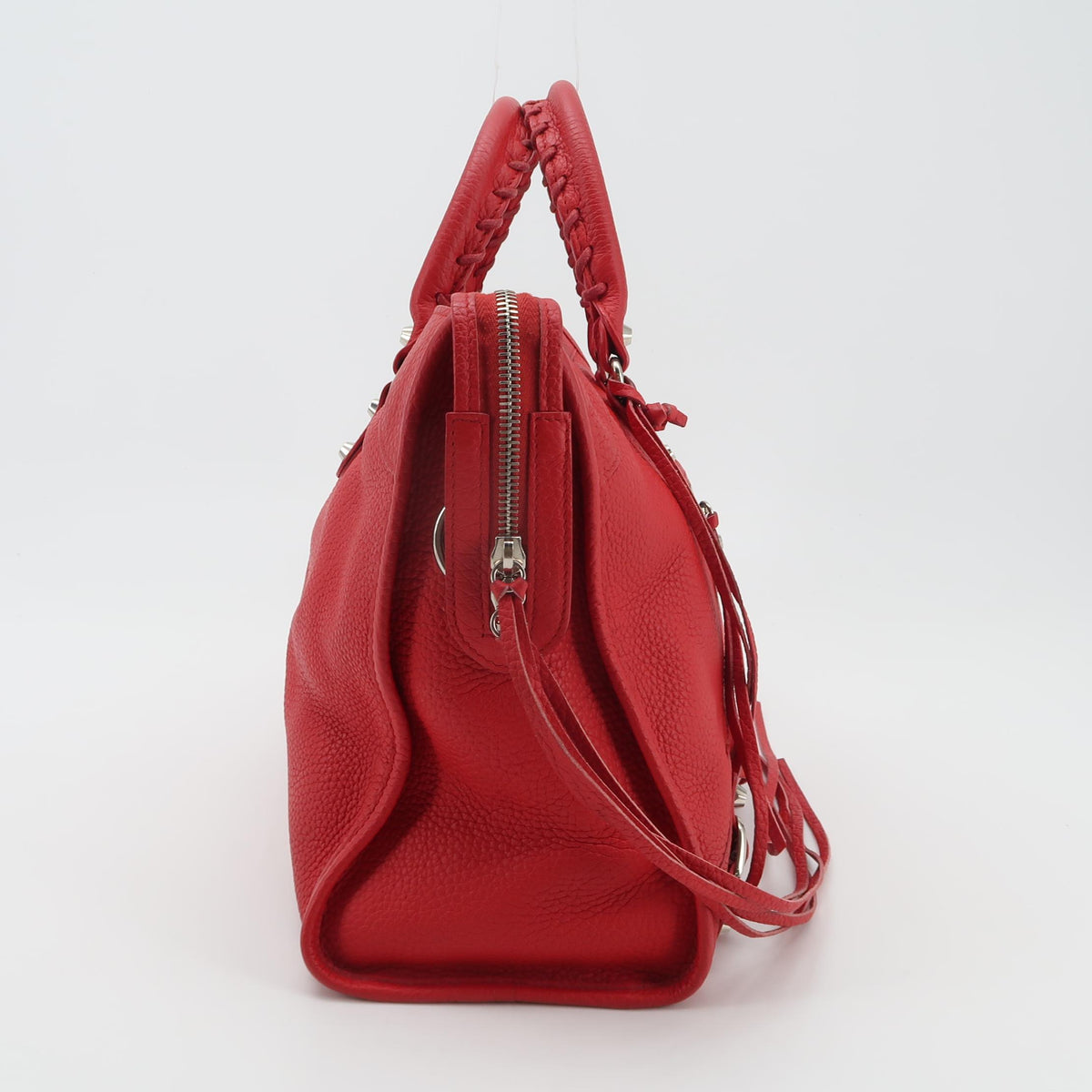Balenciaga Classic City Medium Grained Red