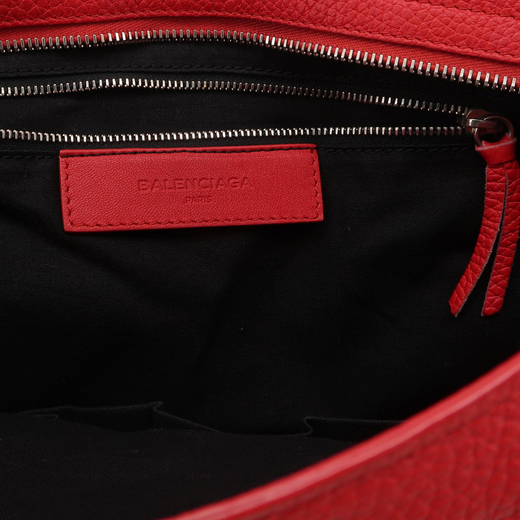 Balenciaga Classic City Medium Grained Red