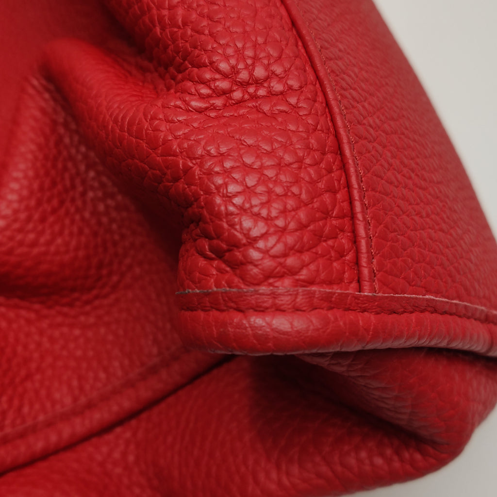 Balenciaga Classic City Medium Grained Red