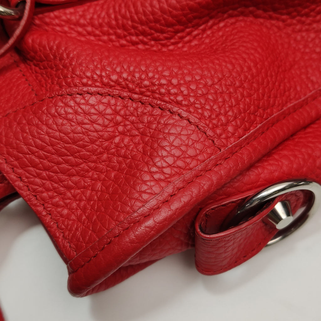 Balenciaga Classic City Medium Grained Red